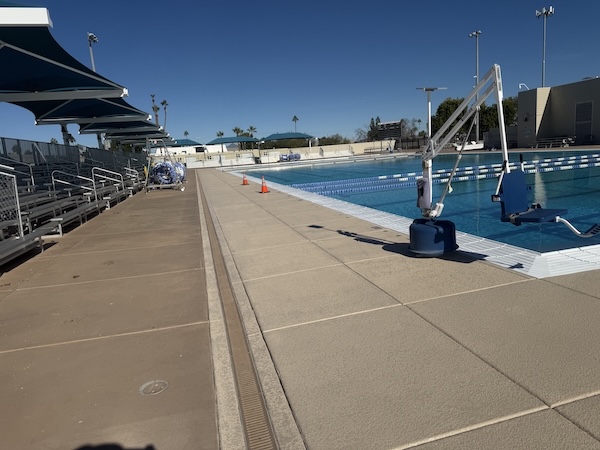 Kino Aquatic Center municipal pool deck restoration checklist proof 9
